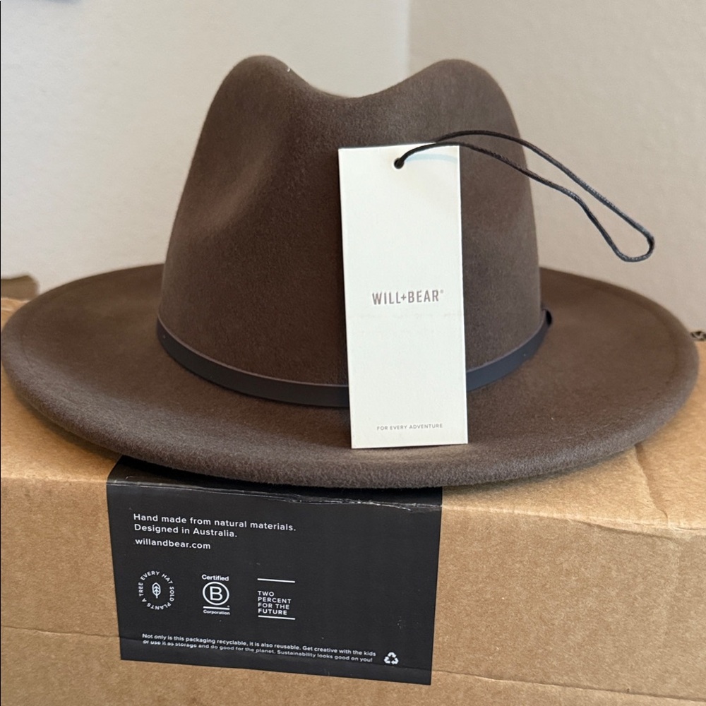Will & Bear Brown William Medium Hat